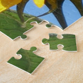 Zonnebloem Sturdy Chipboard Gemonteerde puzzels (Zijkant)