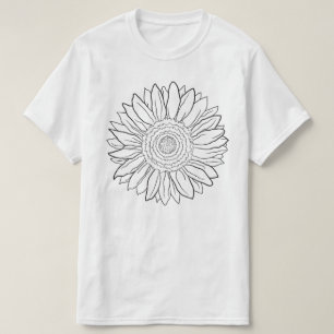 zonnebloem t-shirt