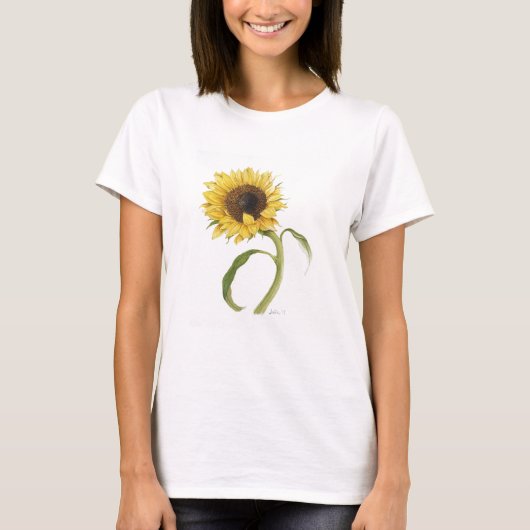 Zonnebloem T-Shirt (Voorkant)