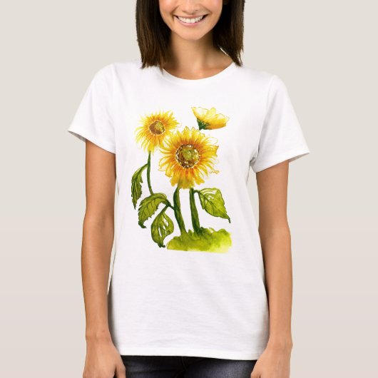 Zonnebloem T-shirt (Voorkant)