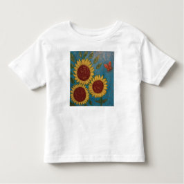 Zonnebloem T-shirt voor peuters