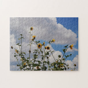 Zonnebloem Tall in de Sky Puzzel