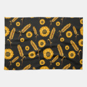 Zonnebloem Tarwe Keuken Handdoek (Horizontaal)