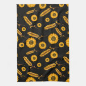 Zonnebloem Tarwe Keuken Handdoek (Verticaal)