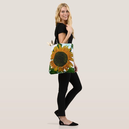 Zonnebloem tas (Op model)
