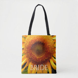 Zonnebloem tas voor de bride