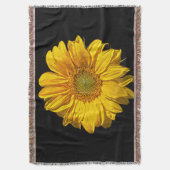 Zonnebloem tbcna deken (Voorkant Verticaal)