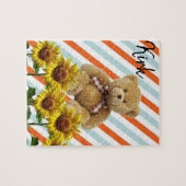 Zonnebloem Teddy Bear Puzzles Legpuzzel (Horizontaal)