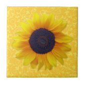 Zonnebloem Tegeltje (Voorkant)
