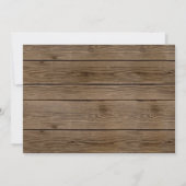 Zonnebloem Thanksgiving hout Kaart (Achterkant)