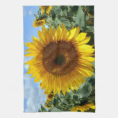 Zonnebloem theedoek (Verticaal)