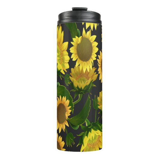 Zonnebloem Thermosbeker (Voorkant)