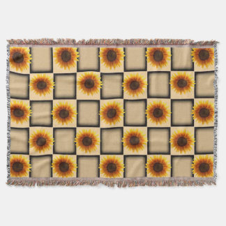 Zonnebloem Throw Blanket Deken