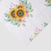 Zonnebloem Tissuepapier (Detail)