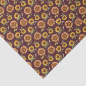 Zonnebloem Tissuepapier (Detail)