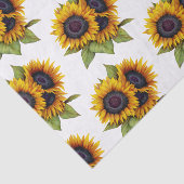 Zonnebloem Tissuepapier (Detail)