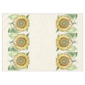 Zonnebloem Tuinbloemen Tablecloth Tafelkleed (Voorkant (Horizontaal))