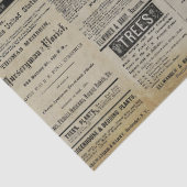  Zonnebloem Tuinbouw Ads Ephemera Tissuepapier (Detail)