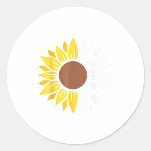 Zonnebloem Unity Day Oranje Anti Pesten Be Kind U Ronde Sticker