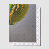 Zonnebloem Vellum Overlay Uitnodigingen (Offset (Uitnodiging))