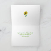 Zonnebloem Verbeelding Kaart (Binnen)