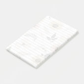 Zonnebloem Versierde 3M Post-it® Notities Notes (Schuin)