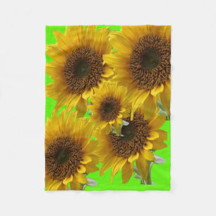 Zonnebloem Vleece Blanket Fleece Deken