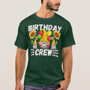 Zonnebloem voor vrouwen en tuindieren: zondag t-shirt