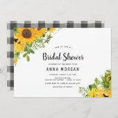 Zonnebloem Vrijgezellenfeest Kaart (Voorkant / Achterkant)