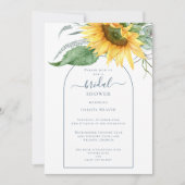 Zonnebloem Vrijgezellenfeest van de moderne Waterv Kaart (Voorkant)