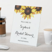 Zonnebloem Vrijgezellenfeest Welkom voetstuk Reclamebord Met Voetstuk (Insitu)