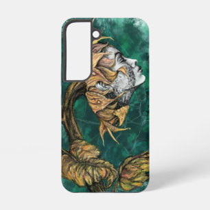 Zonnebloem Vrouw Samsung Galaxy of iPhone Case Hoesje