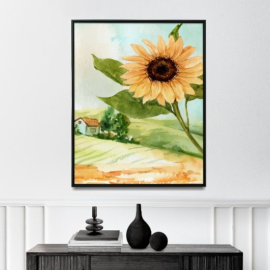 Zonnebloem Wall Art Canvas