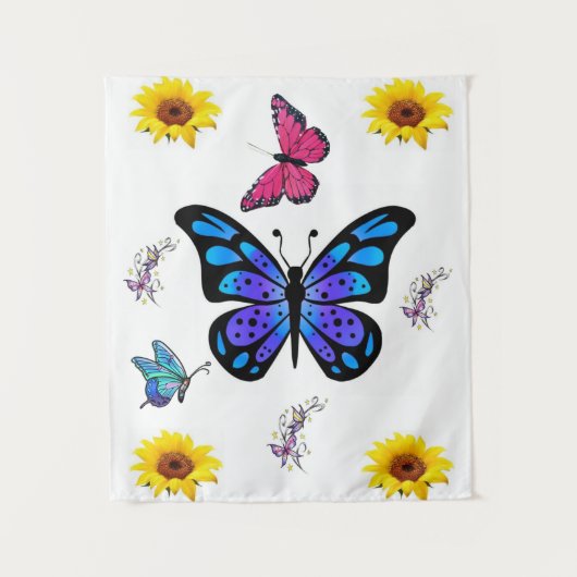 Zonnebloem Wandkleed (Voorkant)