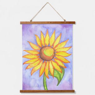 Zonnebloem wandkunst tapijt hangend wandkleed
