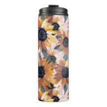 Zonnebloem Waterverf ontwerp