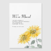 Zonnebloem... We hebben een bewegende aankondiging (Voorkant)