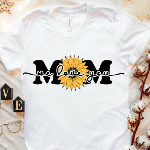 Zonnebloem "We Love You Mom" T-shirt