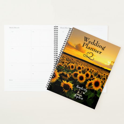 Zonnebloem Weddenschap Planner (Display)