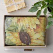 Zonnebloem Weefsel voor Gift Wrapping Tissuepapier (Geschenk)