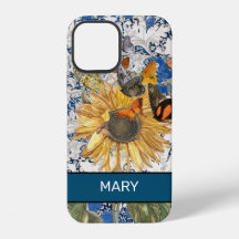 ZONNEBLOEM WILLIAM MORRIS iPhone 12 HOESJE DIY NAA