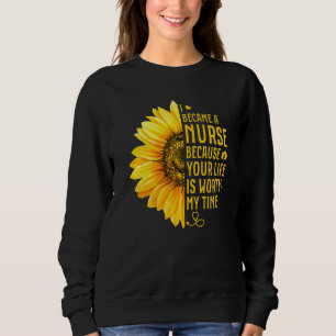 Zonnebloem Zenuwstelselvrouwen Moederdag Trui