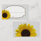 Zonnebloem Zitplaatsen Kaarten Plaatskaartje (Voorkant / Achterkant)