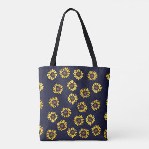 Zonnebloem zomer zon tote bag