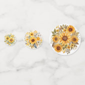 Zonnebloem Zomertafel Confetti Set (Voorkanten)
