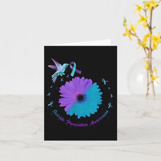 Zonnebloem Zonnebloem Paarse zelfmoord Kaart (Gele Bloem)