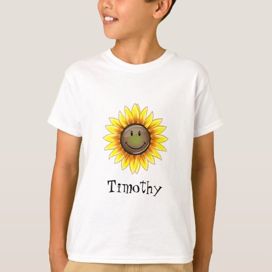Zonnebloem, zonnebloem t-shirt (Voorkant)