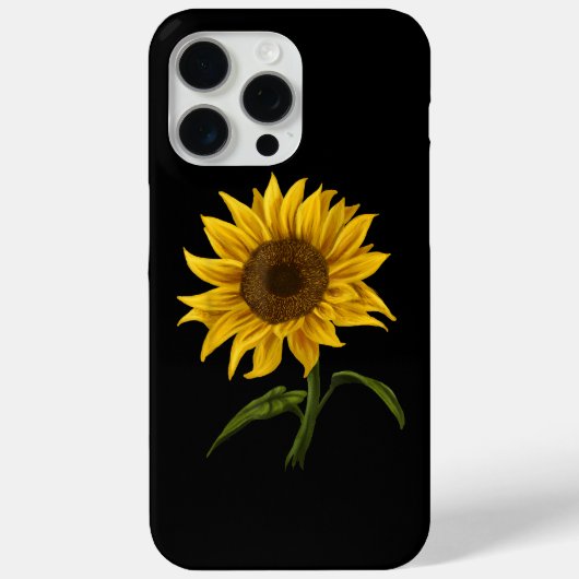 Zonnebloem Zonnebloemen Waterverf Bloem Case-Mate iPhone Case (Achterkant)