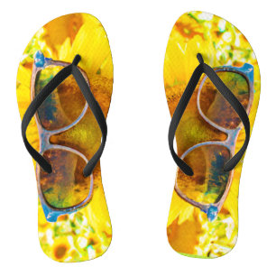 Zonnebloem Zonneschermen Chic Teenslippers