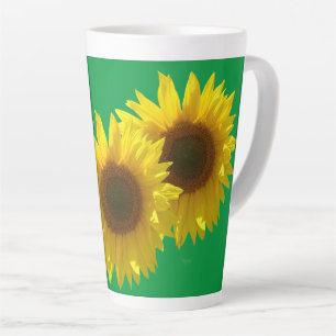 Zonnebloem Zonneschijn  Latte Mok